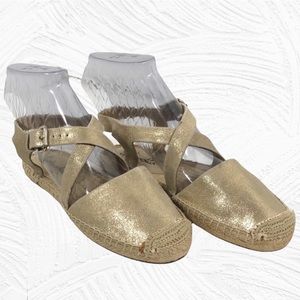 Splendid Shimmer Espadrille Sandals Size 9